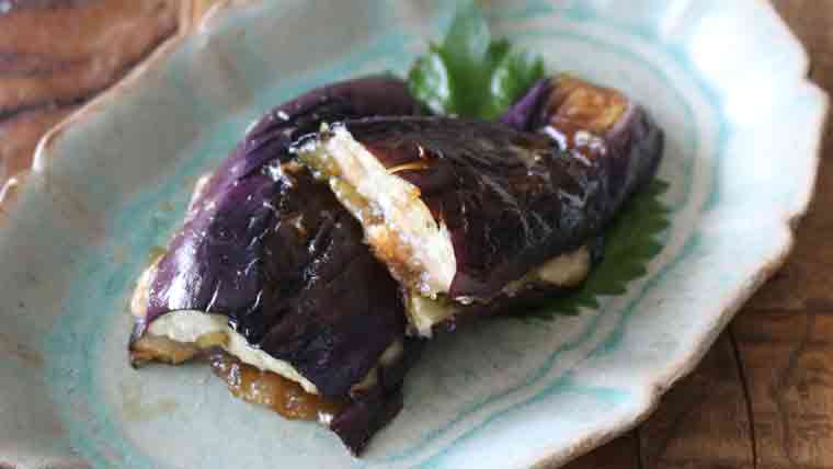 豚となすの挟み焼き – おいしいノンオイル リケンのノンオイル理研ビタミン