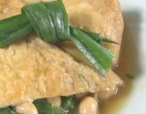 もう一品というときに！納豆のきんちゃく焼き