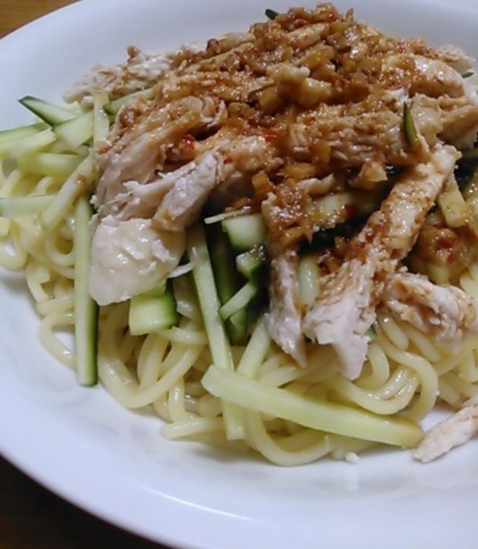 バンバンジーそうめん