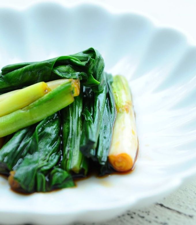 行者にんにくのしょうゆ漬けおにぎりonigiri 研究室