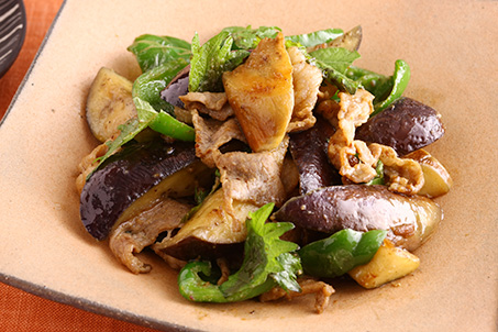 夏野菜の洋風いため