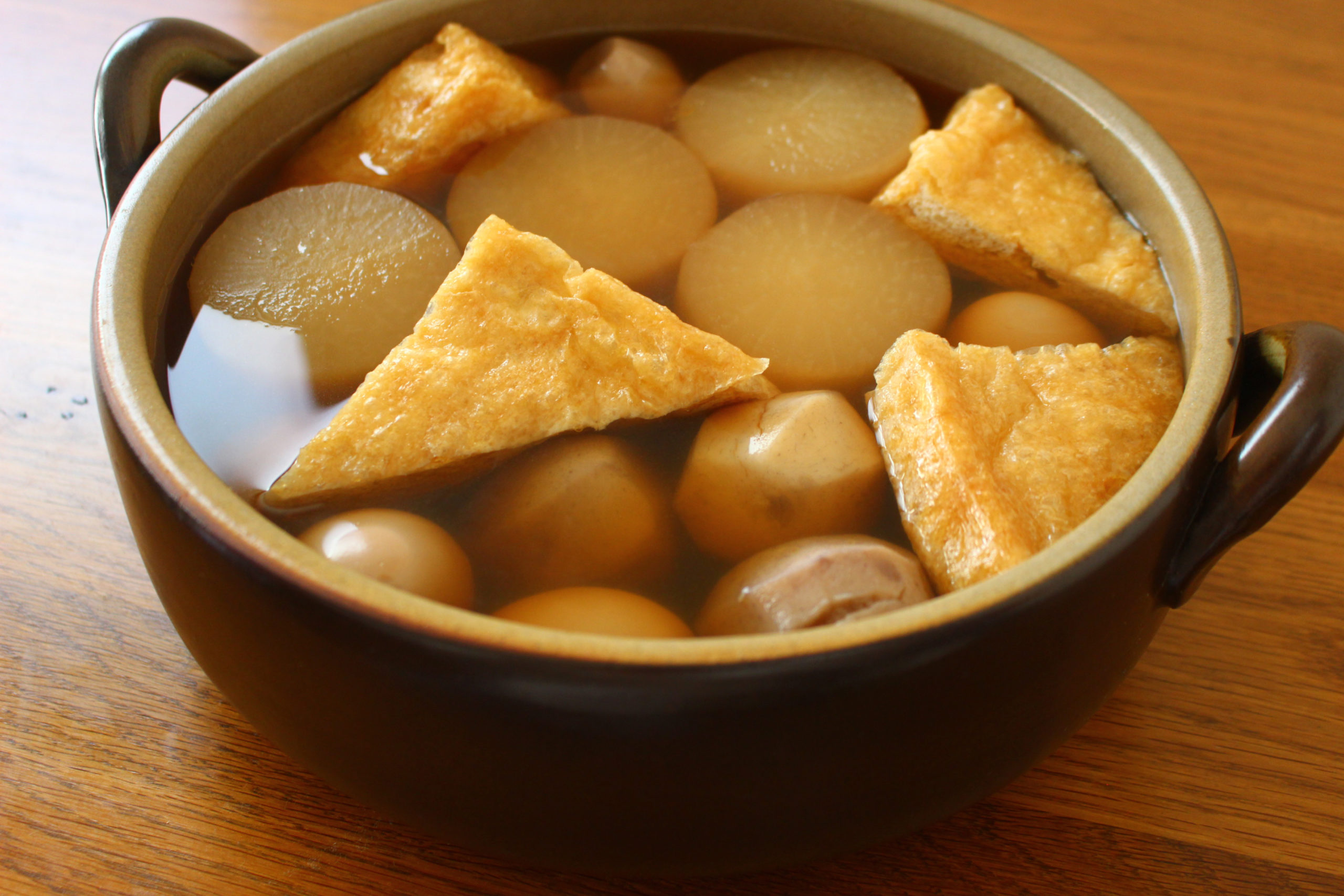 ゆで卵と長芋のシンプル煮