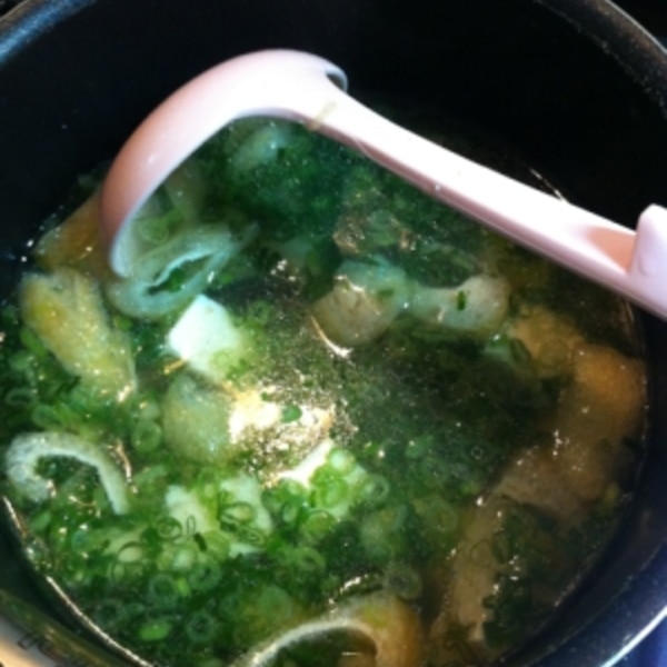 風邪の時に ねぎとしょうがの雑炊