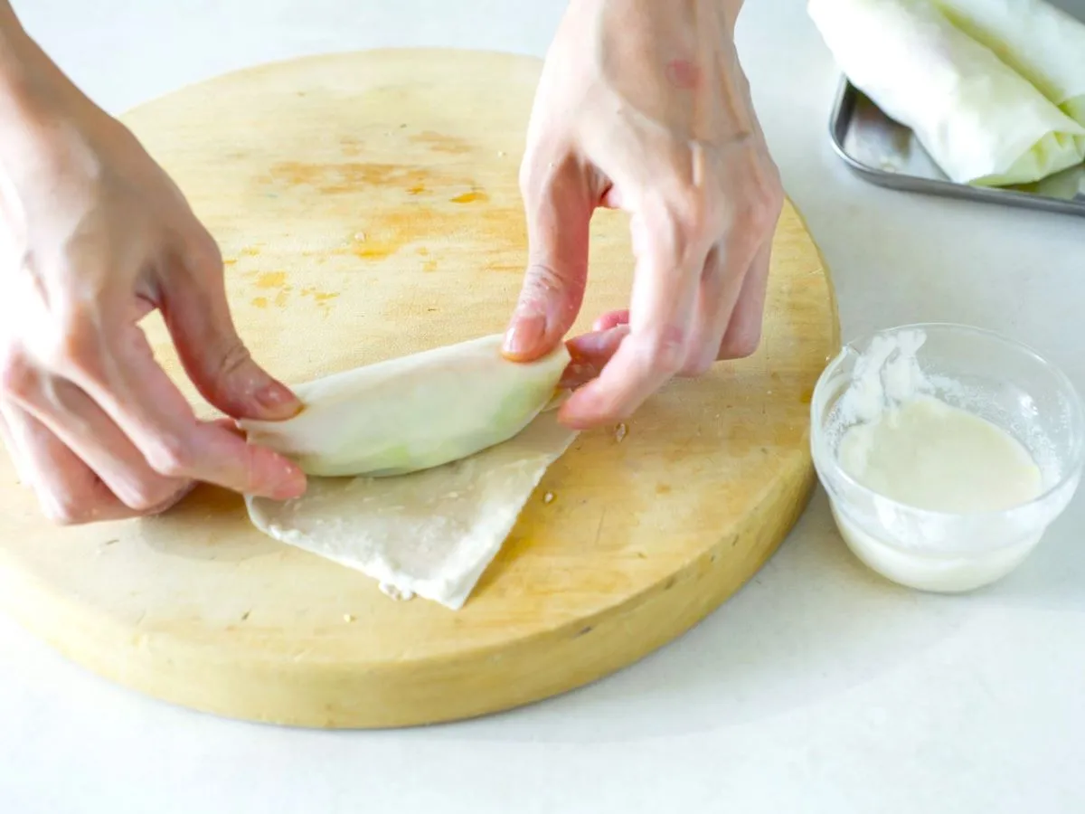 豚肉と春巻きの皮で手軽に「カリカリ豚こまの北京ダック風」のレシピ 管理栄養士直伝毎日が発見ネット