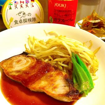 レシピ カジキステーキ 大根おろし添え薬膳と旬の野菜料理教室 福岡の薬膳悠々