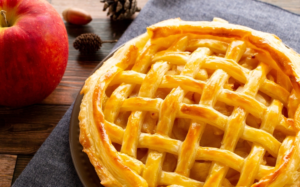 カスタードアップルパイ料理レシピ 簡単・お手軽・作り方レシピタイム