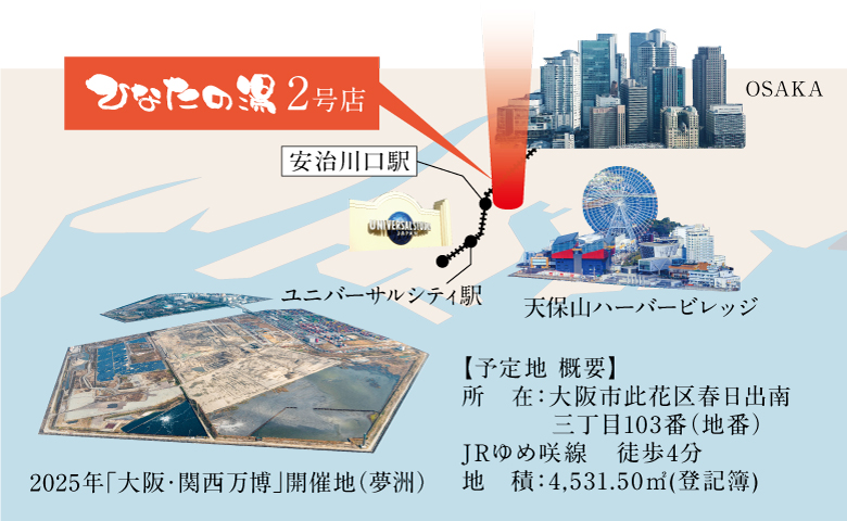 天然温泉 ひなたの湯 - 都市型温泉施設,新大阪のオフィス街から徒歩6分の癒し空間