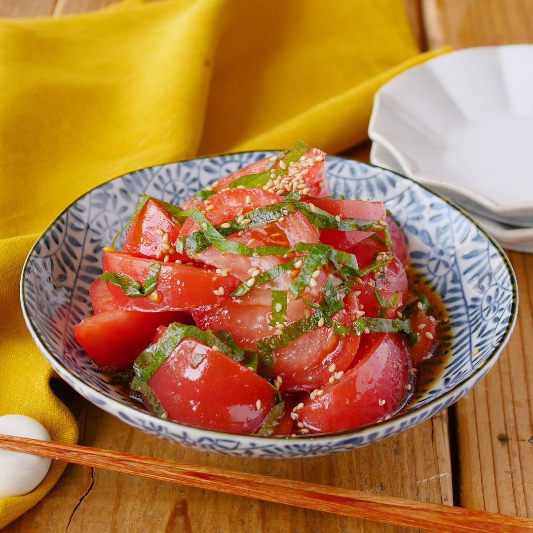 材料たった1つ ミニトマトの白だし漬けひめくりおつまみレシピ