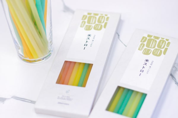 日本初 食べられる 米ストローノベルティ制作ならセラフィムワン