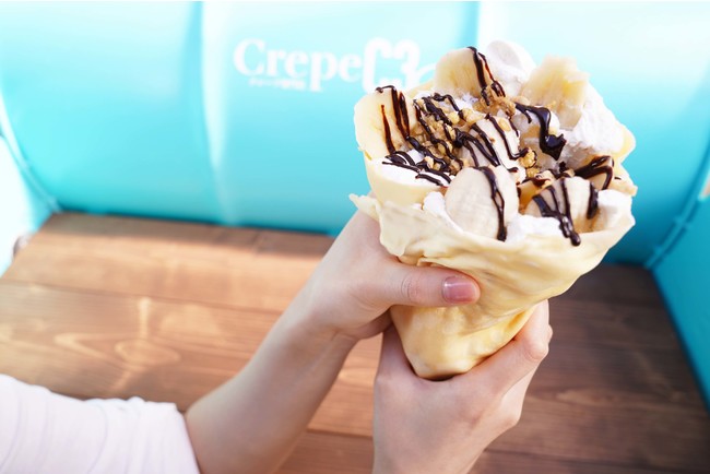次の新作は「贅沢バナナチョコ」クレープ – Magentarth