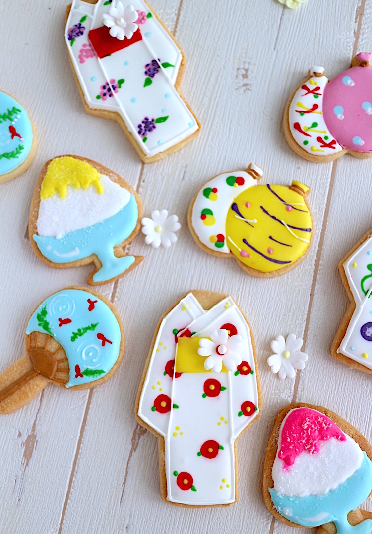 アイシングクッキー作り 「夏の貝のクッキー」広島 エディオン蔦屋家電