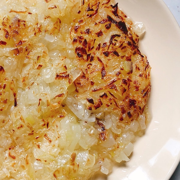 オイマヨで簡単 玉ねぎステーキ