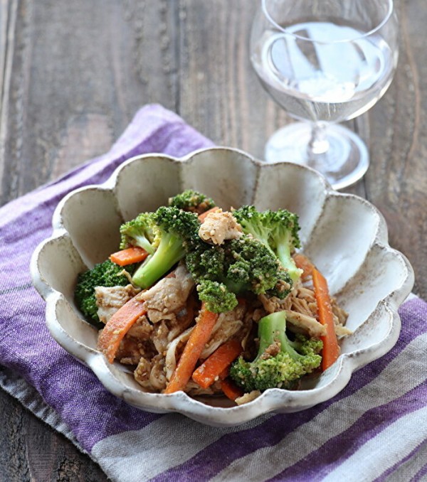 ブロッコリーとささみのコンソメ炒め」クラシル