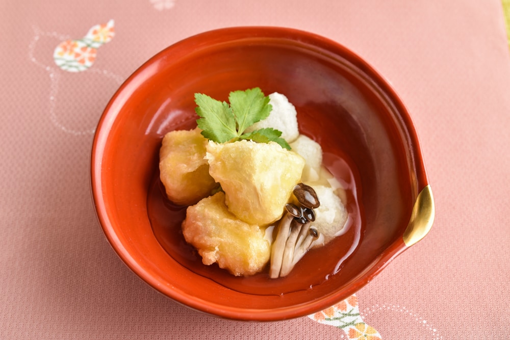 豚バラ肉のカマンベール焼き