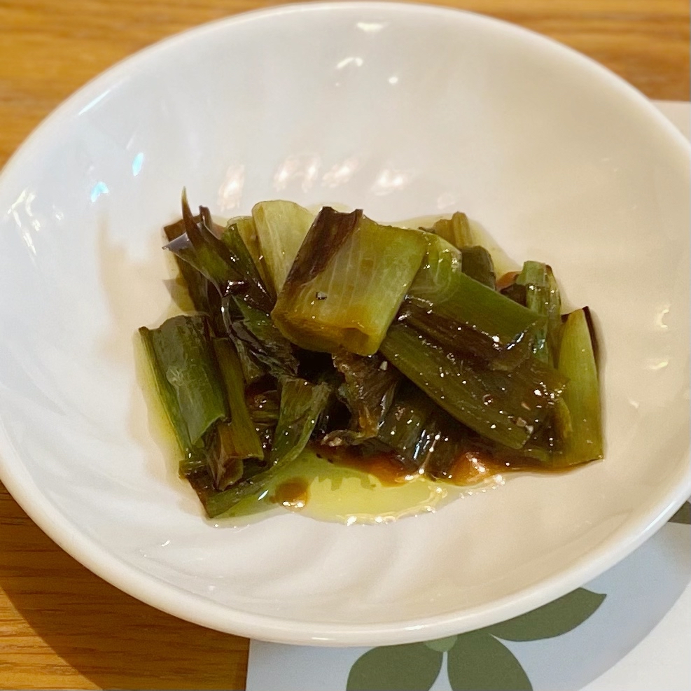 長ネギのマリネ