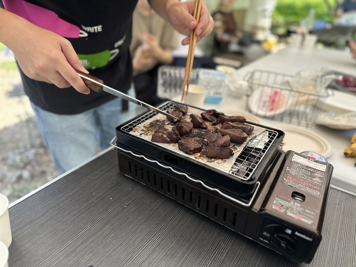 キョンを拾って食べてみた。気になる味は？東京でとって食べる生活