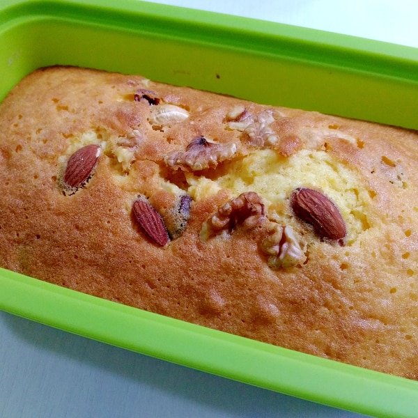 業務スーパー」素焼きミックスナッツをたっぷり使ったパウンドケーキレシピ。混ぜるだけで簡単に作れます おうちごはんと日常- エキスパート -Yahoo!ニュース