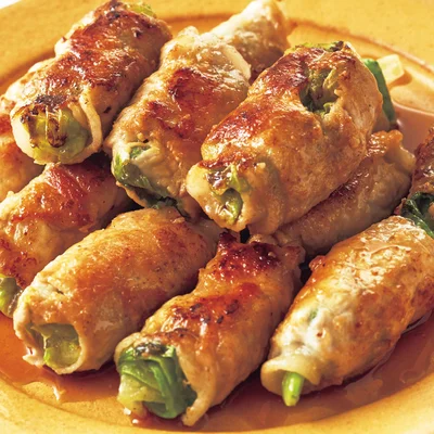 ポン酢で簡単豚ロース薄切り肉の生姜焼き