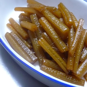 きゃらぶきの作り方野ぶきの佃煮 : おばさんの、ひとりごと