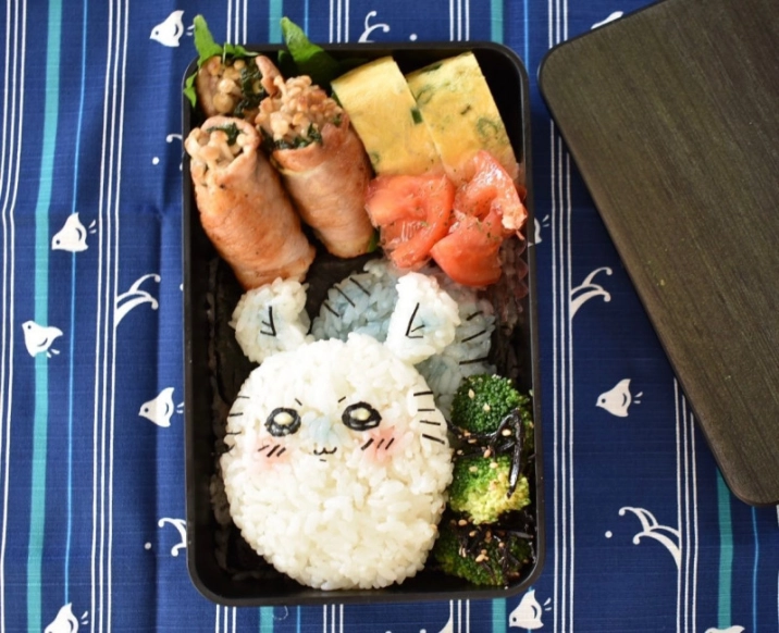 ちいかわ ハチワレの可愛いキャラ弁レシピ