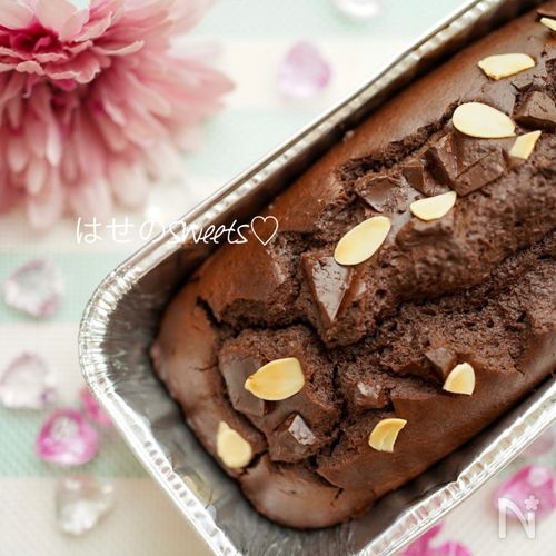 ホットケーキミックスで簡単、3STEP♪☆バターなし、卵なしの、優しいバナナケーキ - めろんカフェ