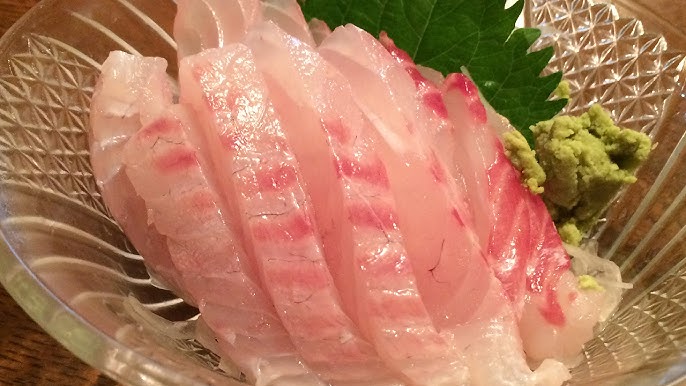 スズキの炙り刺し~生姜酢味噌添え~ 動画