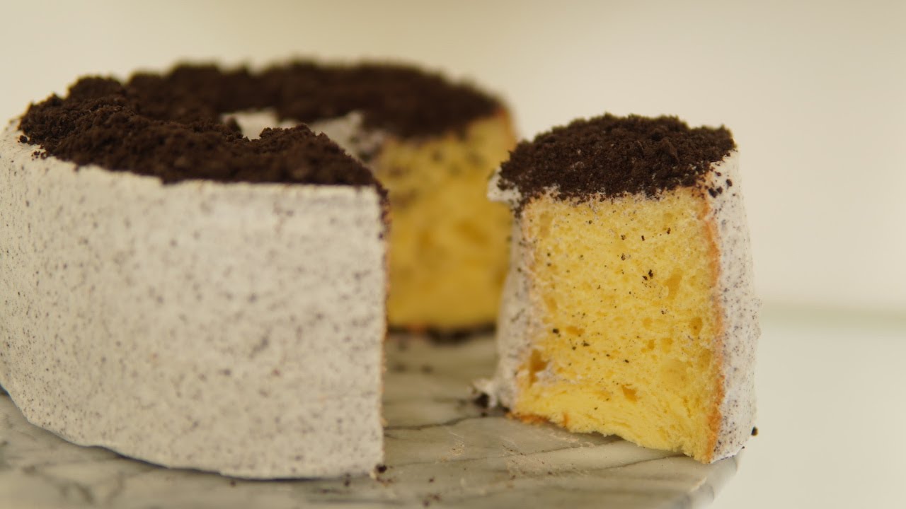 レシピ スタバ再現☆クッキー＆クリームシフォンケーキの作り方