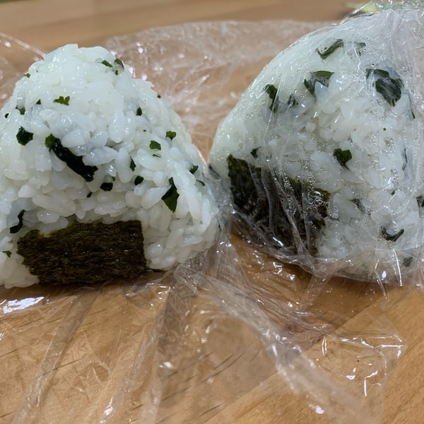 夏に安心おにぎりと定番おかず弁当 *ﾟ▽ﾟ* ♪