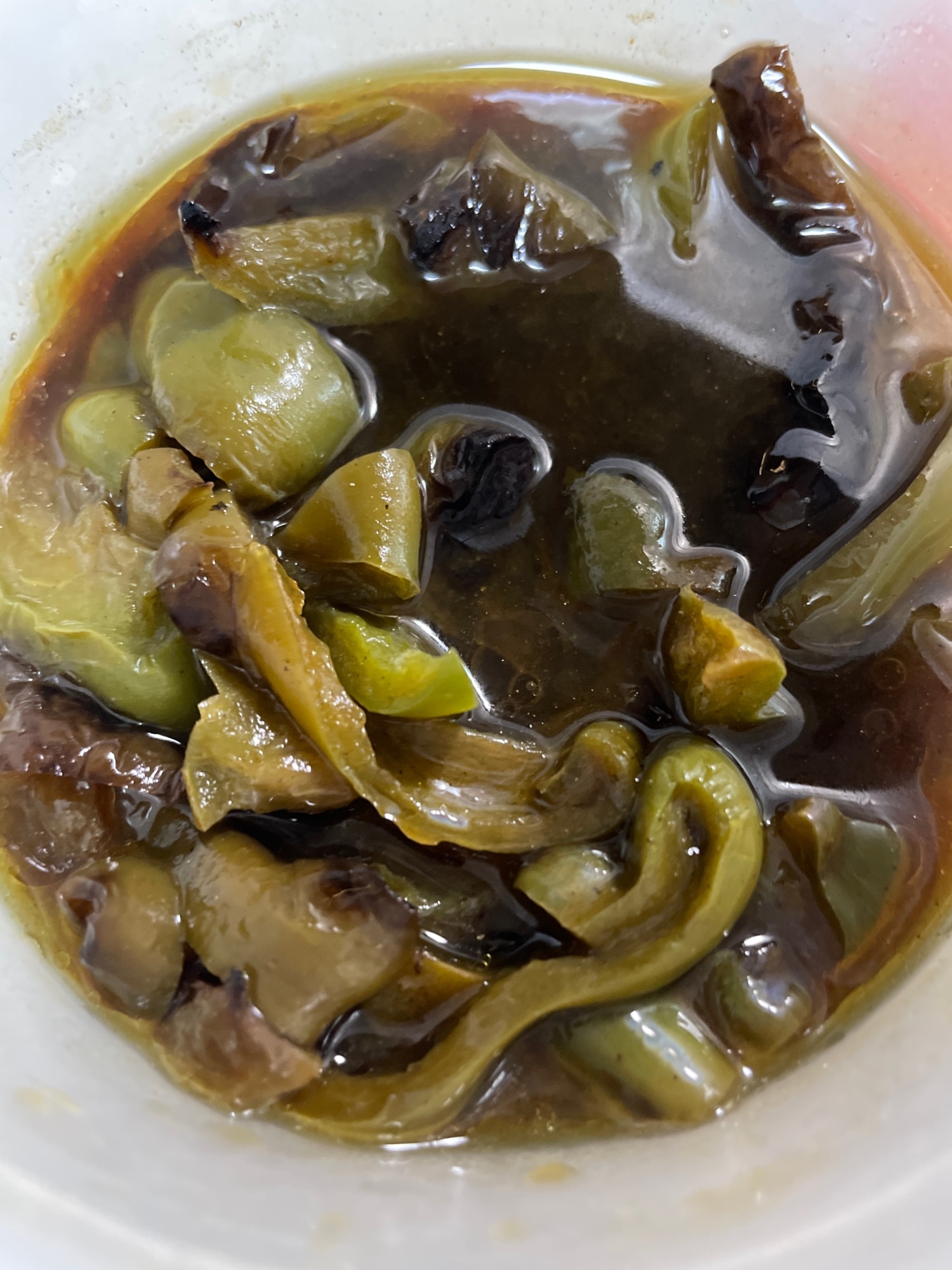 マジックビネガープラスレシピ「タモさんピーマンに黒酢パウダーでサラッと」黒酢通販の重久本舗 重久盛一酢醸造場