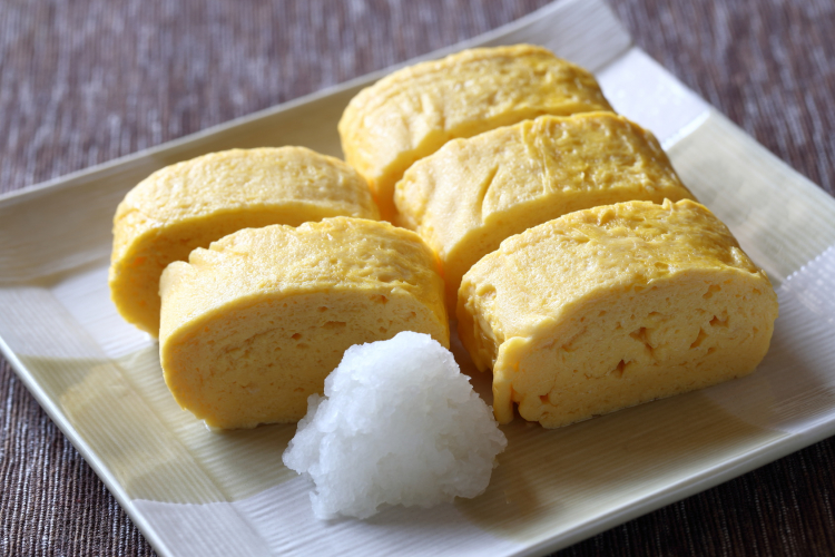 マヨネーズ・塩・砂糖 卵焼き