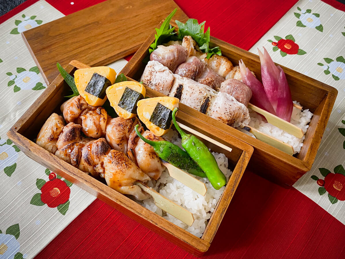 焼鳥弁当老舗鳥善一水庵オンライン注文