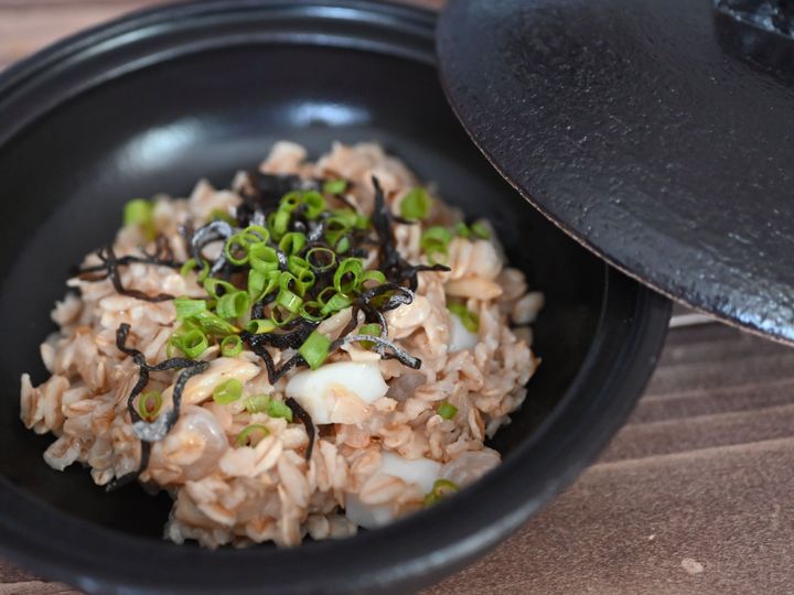 レンチン2分！何もない日の朝ごはんに 基本のオートミール中華粥: たっきーママオフィシャルブログ「おしゃべりな台所」 Powered byライブドアブログ