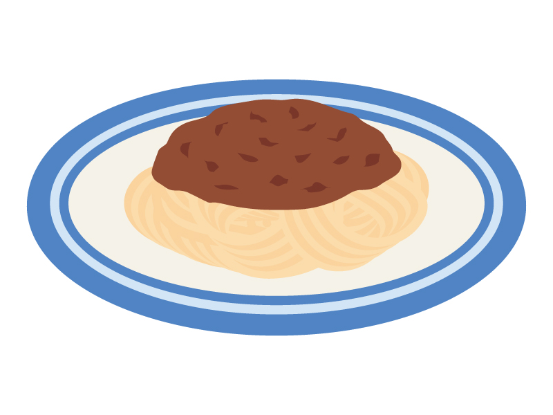 食事_パスタ_和風きのこスパゲティ セット のイラスト素材FYI08224041ストックフォトの QleanMarket キュリンマーケット