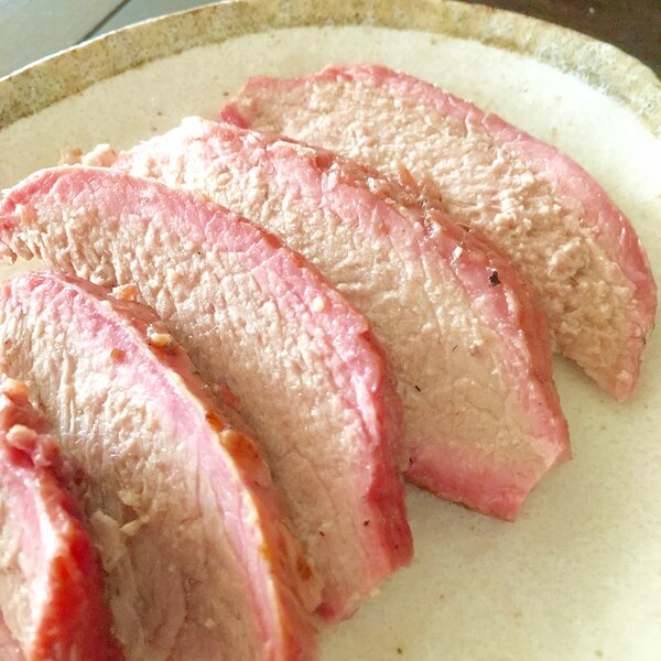 湯せんで簡単！おもてなし！ローストポーク