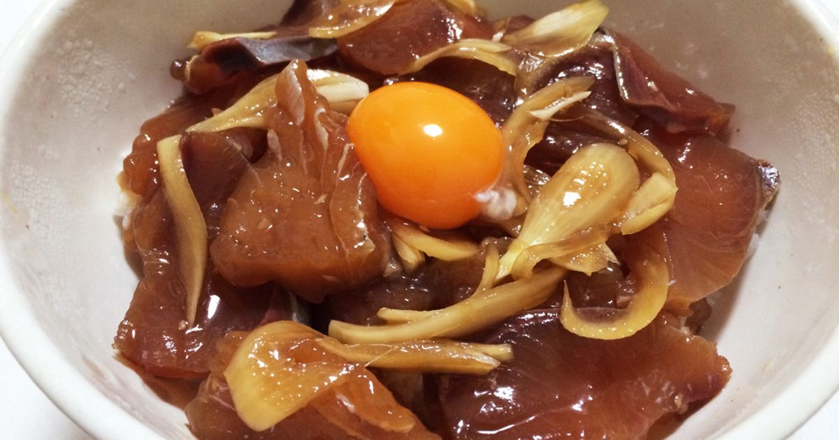 びんちょうまぐろの漬けレシピ にんにく・大葉・しょうゆジョーさん。の「漬け」めしオレンジページnet