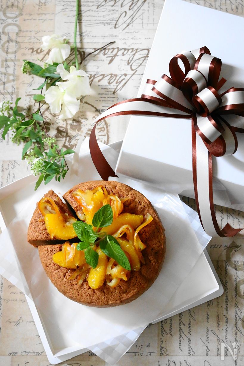 手作りバレンタイン：可愛いガトーショコラ風チョコケーキのレシピ