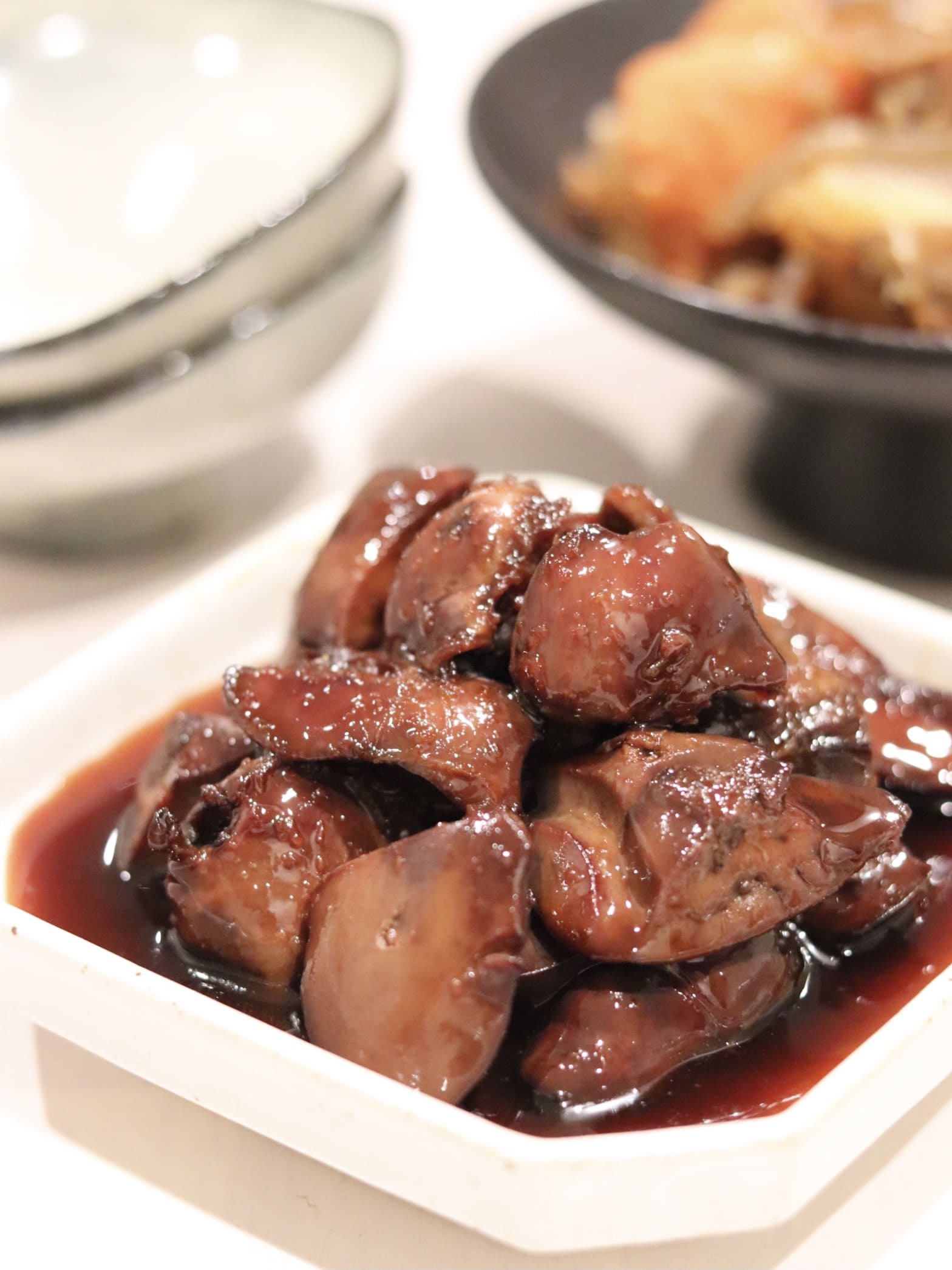 ぱぱっとおつまみ＊しっとり鶏レバ