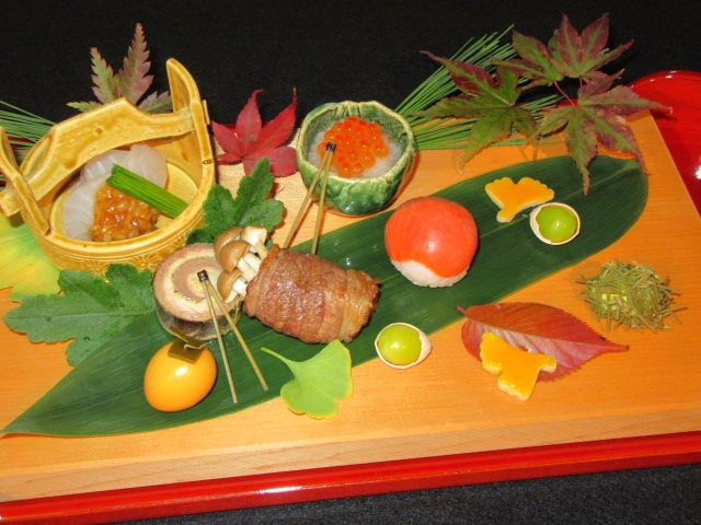 3月の献立東京・八王子 京懐石料理「懐石 鶯啼庵」