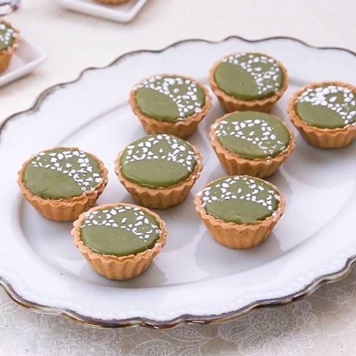 簡単 焼かない 魅惑の生チョコ抹茶タルト