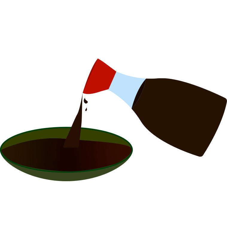 かわいい驚く醤油のイラスト素材無料ダウンロード IllustCute