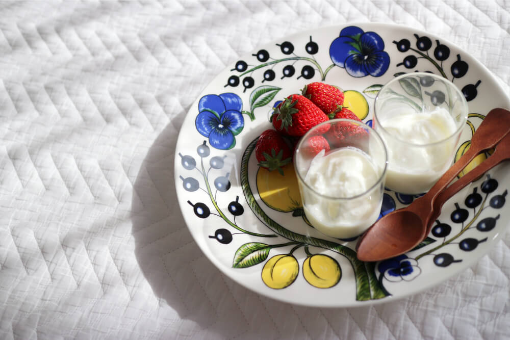 食器 アラビアのパラティッシ パープル を買い足しLEE