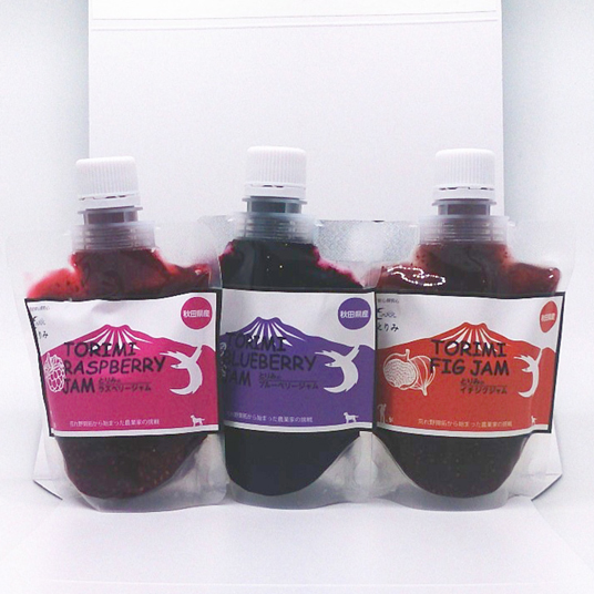 アンズ博多 ３本冷凍長野県産フルーツジャム5本セット SFF-30 果実ジャム ブルーベリージャム いちごジャム あんずジャム りんごジャム朝食 パンに塗る 食べ比べ 長野市長野県返礼品をさがすまいふる by AEON CARD