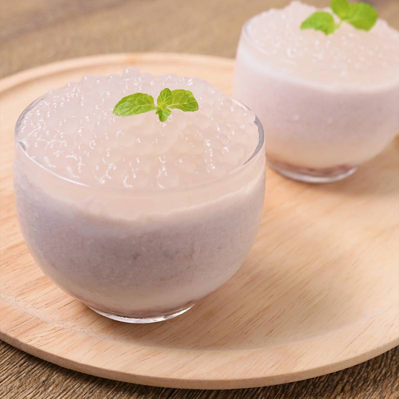 極小タピオカ入りココナッツミルクのレシピ