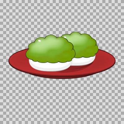 ずんだ餅のイラストかわいいフリー素材集 いらすとや