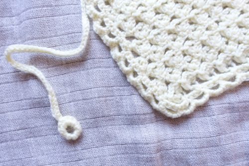 まっすぐ編みで、簡単ベビーベスト - YouTube