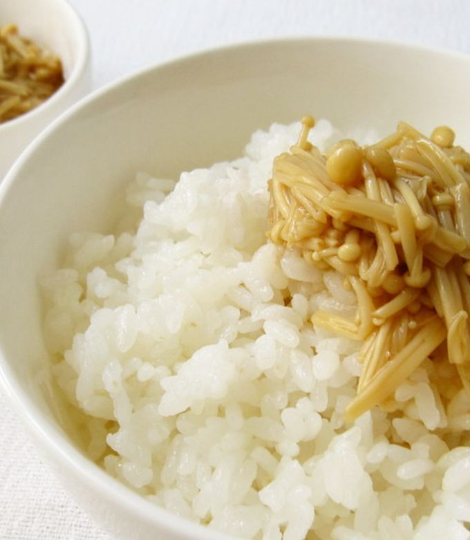 レンジで作る！自家製なめたけのレシピ 作り方：白ごはん.com