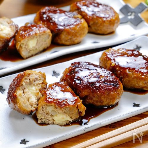 大満足の節約簡単レシピ！, 豚ひき肉のつくね