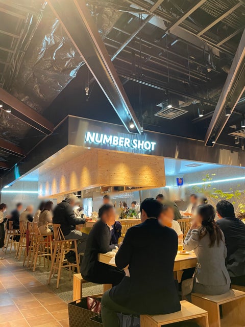 天神】『NUMBER SHOT（ナンバーショット）天神店』｜天神イナチカのおしゃれな大衆酒場。人気の平日限定メニューは要チェック！