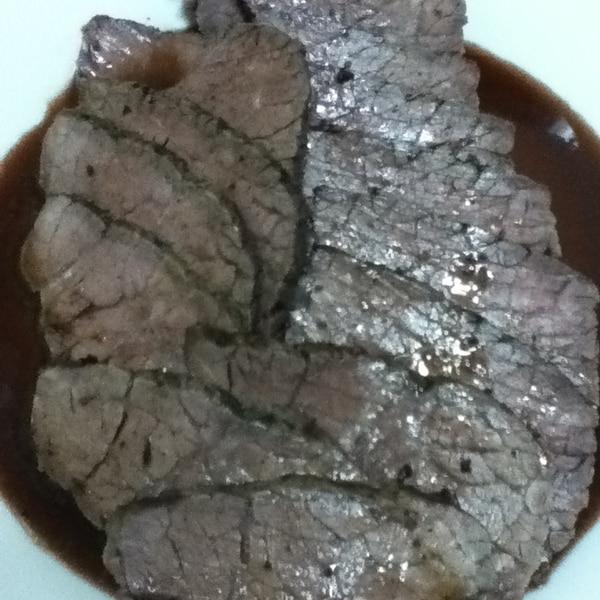 魚焼きグリルだけ！簡単ローストビーフ♪