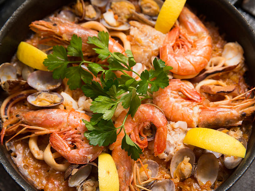 3合炊き炊飯器で作る! シーフードのパエリア